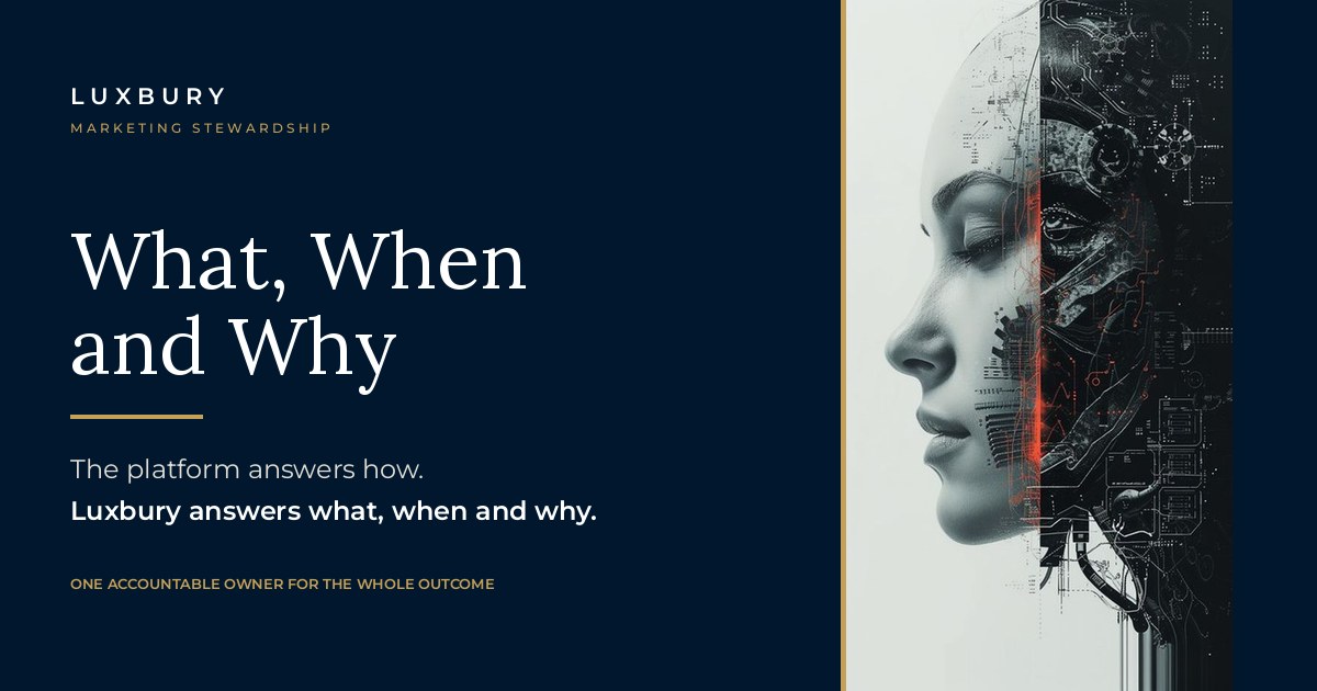What, When and Why — Luxbury position paper